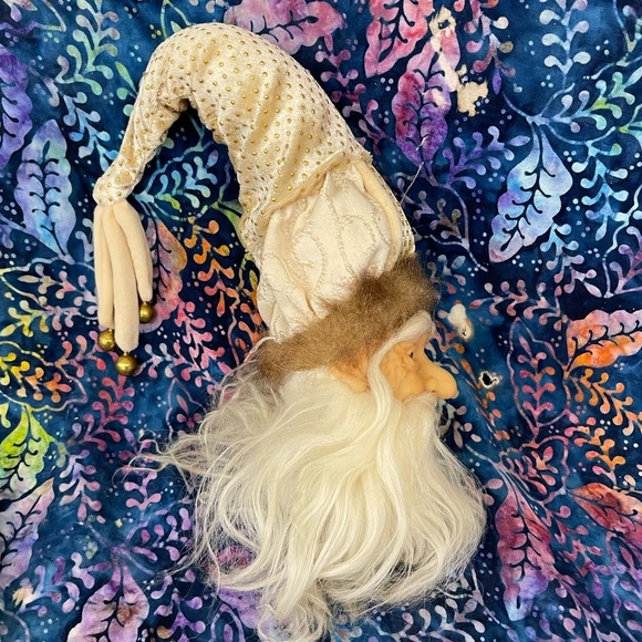 Wizard/Father Christmas Doll head - Picture 5 of 7